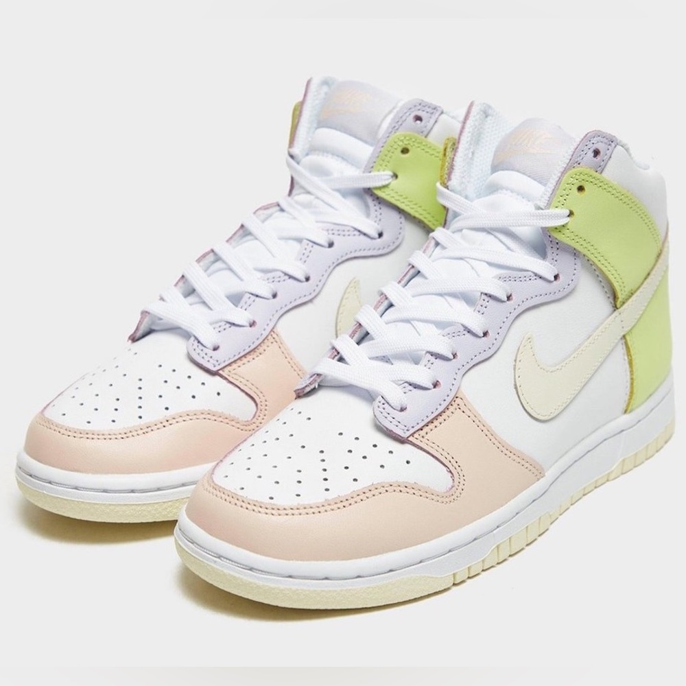 Nike Dunk High Cashmere “Lemon Twist”